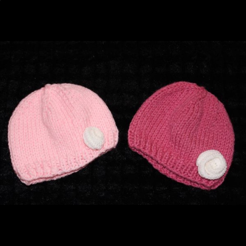✨Handmade✨ Knitted Baby Hats